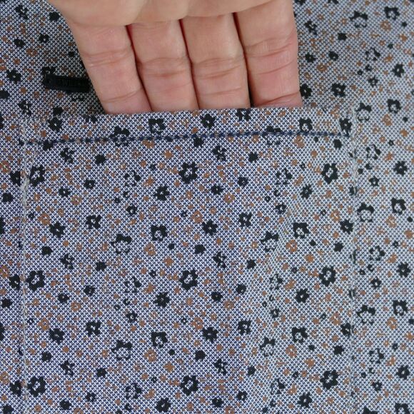 Twills Button Up Shirt Mens XXL Long Sleeve Geometric - Picture 3 of 14